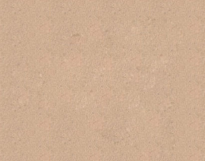 A close-up of a light tan surface with a fine, sandy texture and subtle variations in shading.
