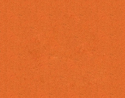 Close-up of a textured surface in a warm burnt orange color, exhibiting a fine granular appearance that suggests a rough, matte finish.