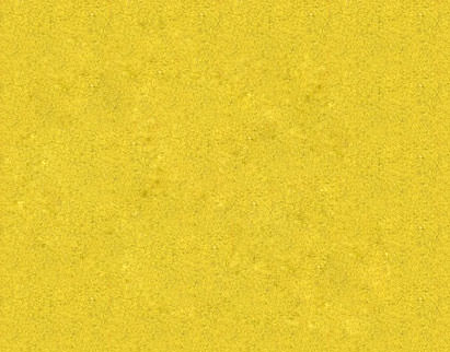 Detailed view of a vibrant yellow textured surface with a granular appearance, reminiscent of a coarse sandpaper or a rough fabric.