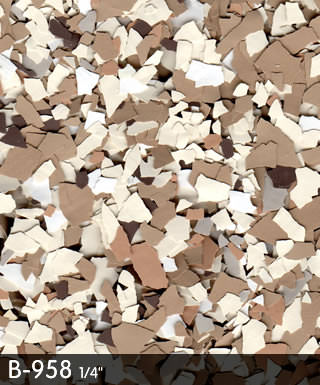 Brownstone Flake Collection B8-B958