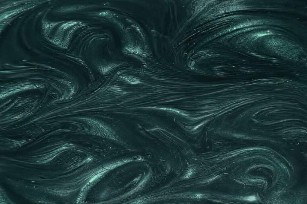 Forest Green Metallic Epoxy Texture