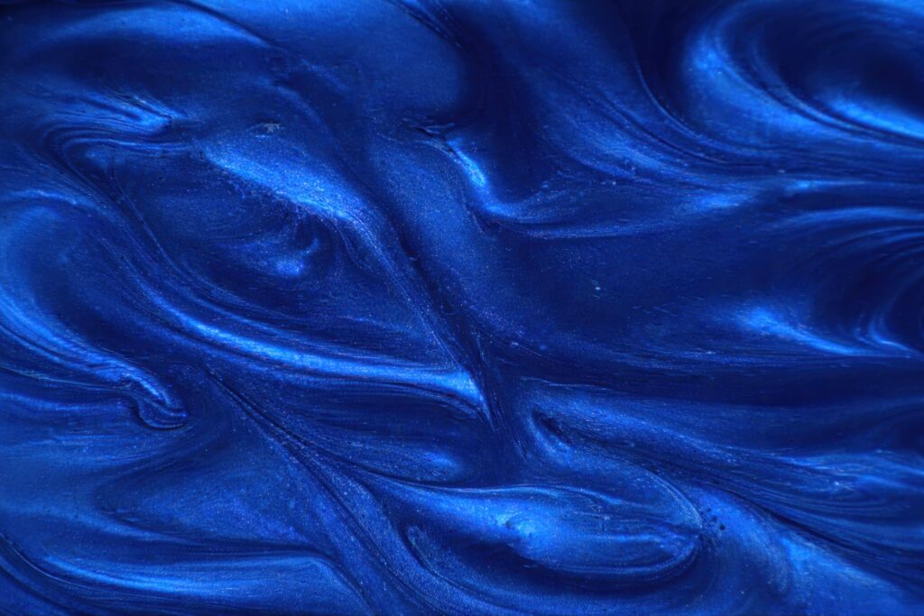 Ocean Blue Metallic Epoxy Texture
